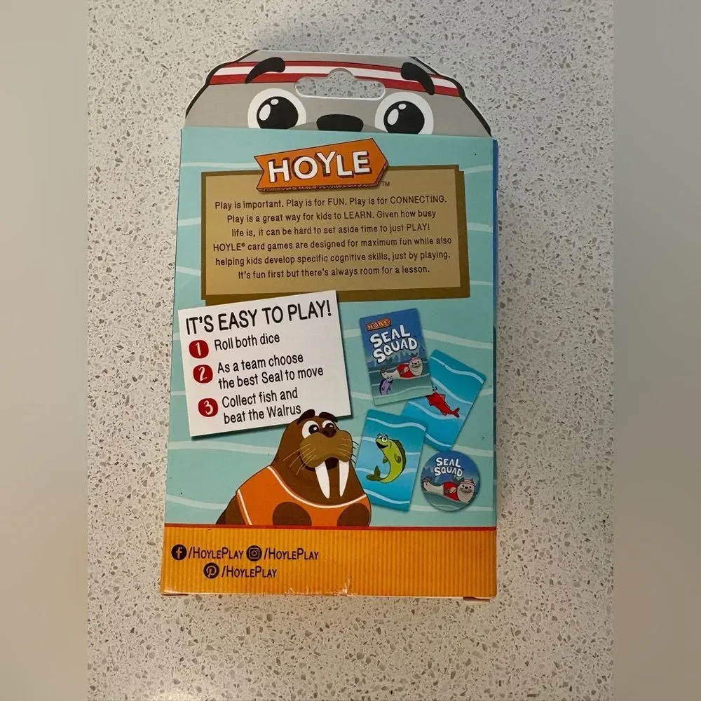 Super Me Seal Squad Skill Building Card Games D3